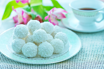 Image showing coconut balls