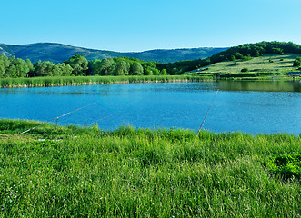 Image showing lake and sky