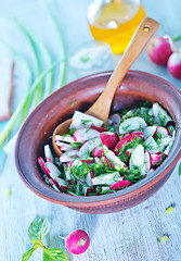 Image showing radish salad