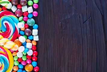 Image showing sweet color candy