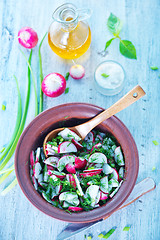 Image showing radish salad