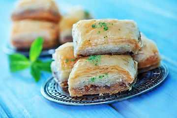 Image showing sweet turkish desert 