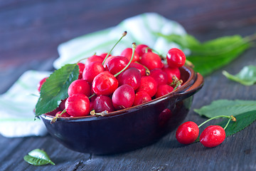 Image showing fresh cherry