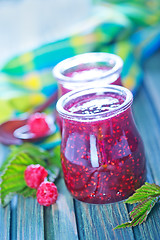 Image showing berries and jam