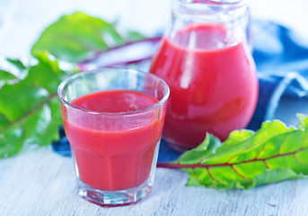 Image showing beet juice
