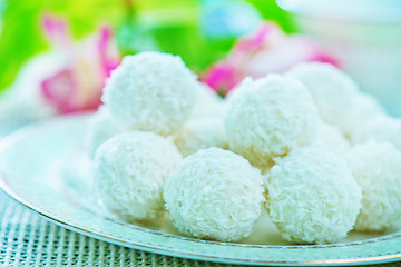 Image showing coconut balls