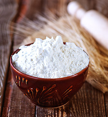 Image showing wheat flour