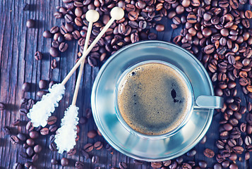 Image showing coffee background