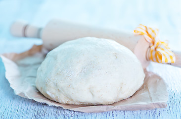 Image showing raw dough