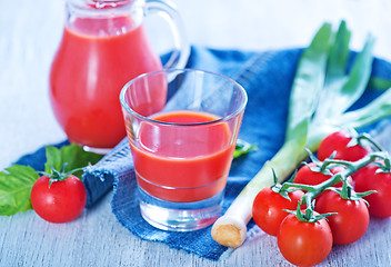 Image showing tomato juice