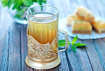 Image showing fresh mint tea