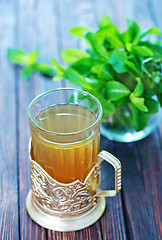 Image showing fresh mint tea