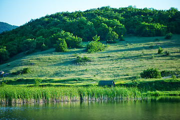 Image showing lake and sky