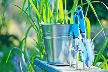 Image showing garden tools