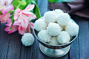 Image showing coconut balls