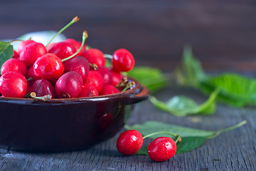 Image showing fresh cherry