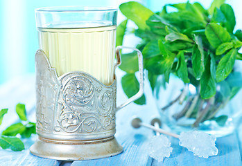 Image showing mint tea