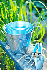 Image showing garden tools