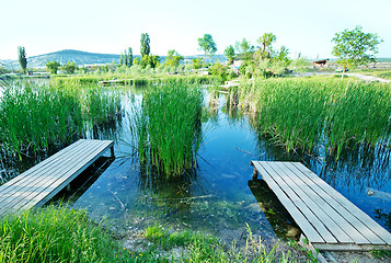 Image showing Lake in Crimea