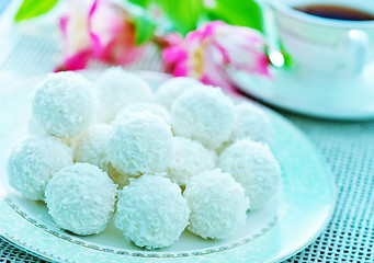 Image showing coconut balls