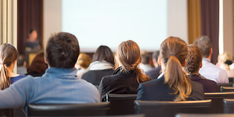 Image showing Audience in the lecture hall.