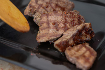 Image showing Delicious juicy steak