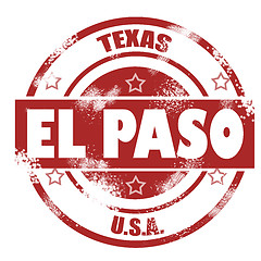 Image showing El Paso stamp 