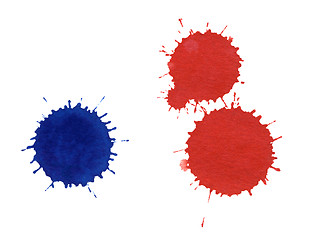 Image showing paint splatters