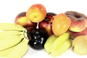 Image showing Various colorful fruits