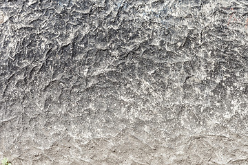 Image showing Grungy Dark Concrete Texture Wall