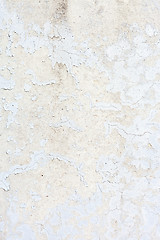 Image showing Grungy White Concrete Wall Background