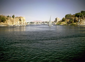 Image showing River Nile in Luxor, Egypt