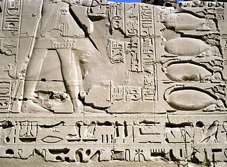 Image showing Relief , Luxor