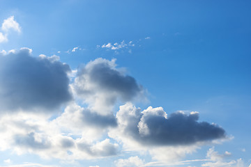 Image showing Cloudy sky background