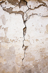 Image showing the collapsing wall  