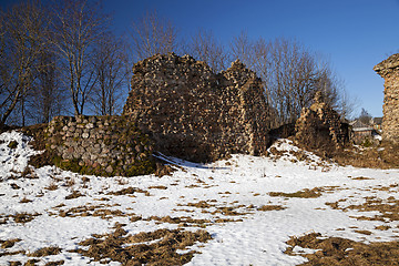 Image showing fortress ruins  