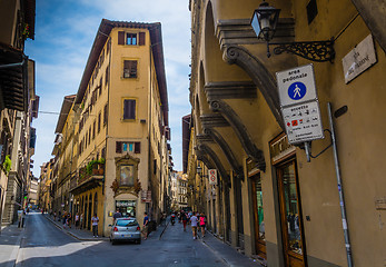 Image showing Steets of Florence