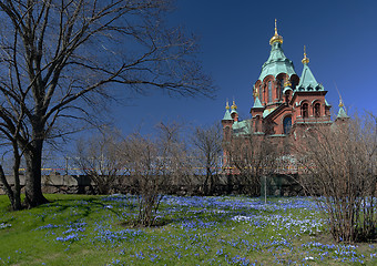 Image showing Uspenski Cathedral, 19th-century Eastern Orthodox church buildin