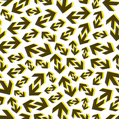 Image showing Arrows. Seamless pattern. Vector illustration. 