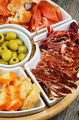 Image showing Spanish Snacks