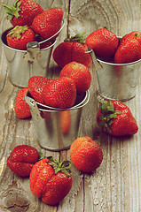 Image showing Ripe Strawberries