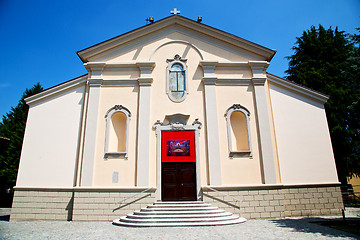 Image showing old architecture in italy   sunlight