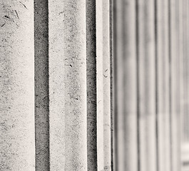 Image showing brick in london     the     texture  abstract   of a ancien wall