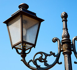 Image showing europe in the sky of italy lantern and abstract illumination