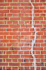 Image showing in london   the    abstract    texture of a ancien wall and ruin