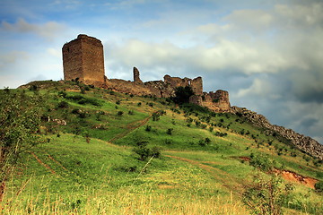 Image showing coltesti fortress