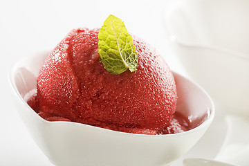 Image showing Fruit sorbet