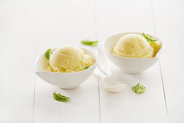 Image showing Ice cream - sorbet