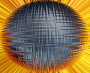 Image showing Abstract 3d background