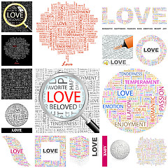 Image showing Love. Concept illustration.
